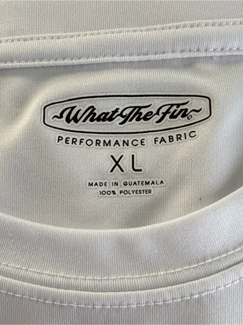 Men's Long Sleeve Performance Tee - White - Picture 4 of 5